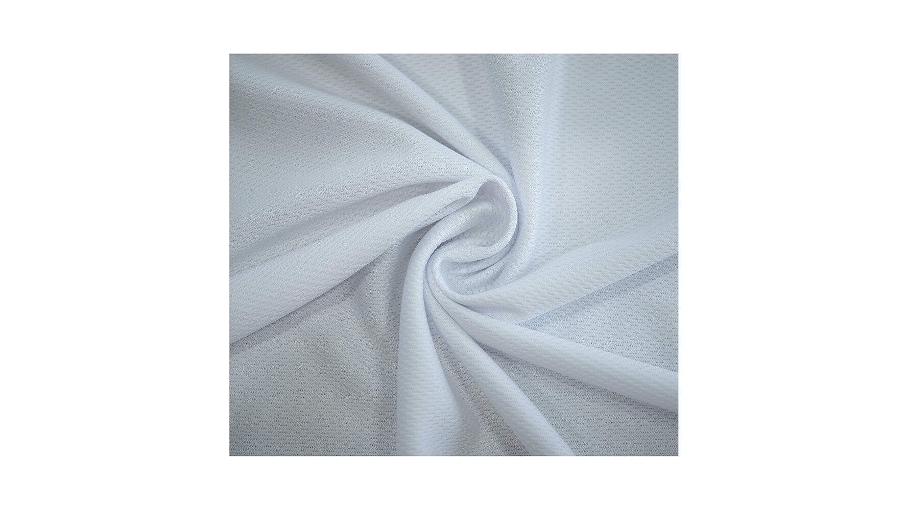 Tekstur Kain Microfiber Eyelet dengan lubang halus untuk pengudaraan maksimum