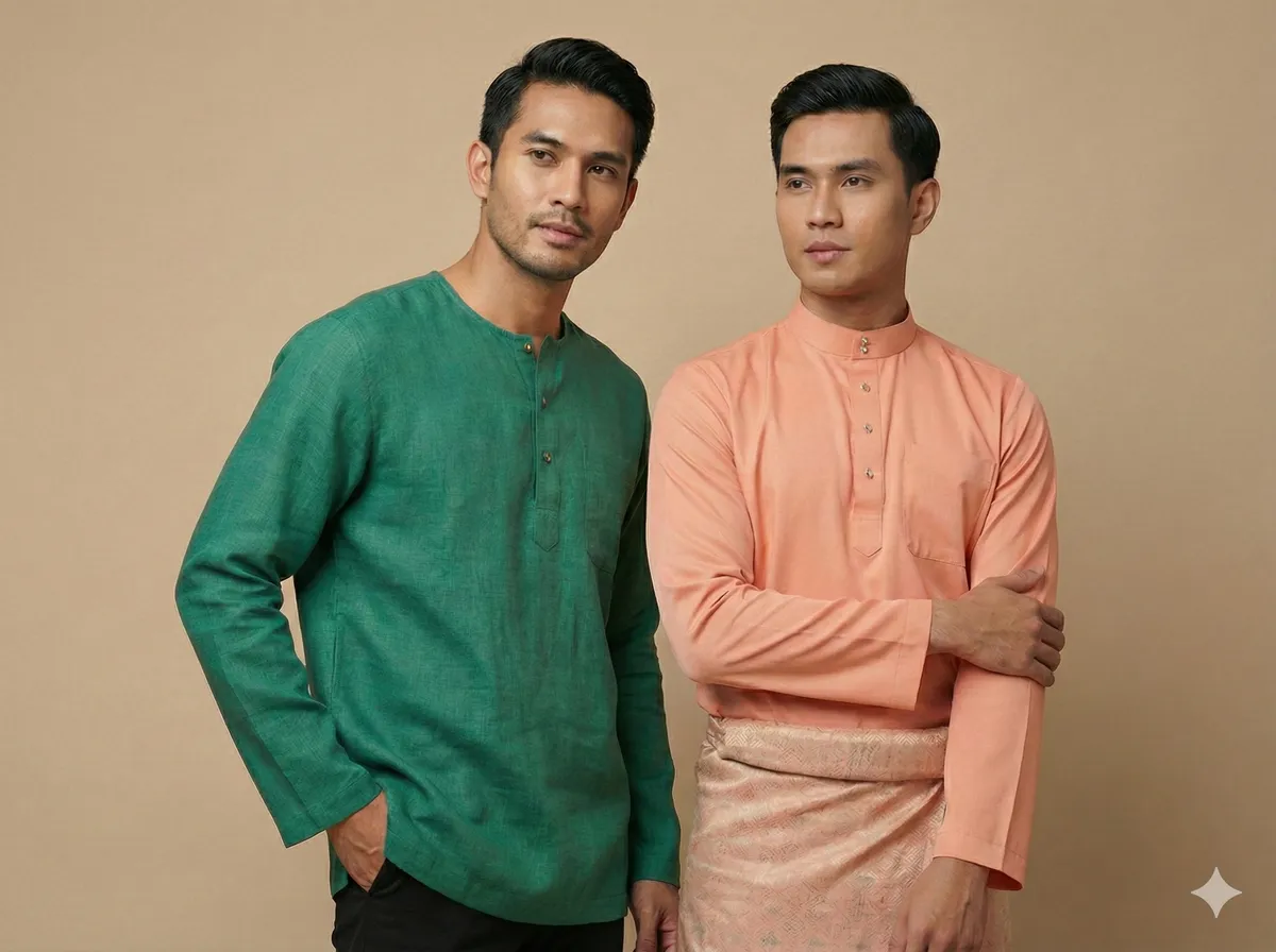 OEM Bulk Manufacturing Kurta and Baju Melayu Raya Collection Malaysia